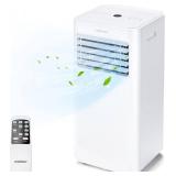 $290 COSTWAY Portable 10000 BTU Air Conditioner for 350 Sq Ft (White)