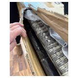 MEISSALIVVE 178-Gallon Wicker Deck Box Waterproof UV-Resistant Brown