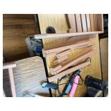 $100 Plawdlik Folding Adirondack Chair with Cup Holder HDPE All-Weather