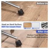 Office Chair Mat for Hardwood Floors 48x60, Anti-Slip, Clear