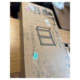 $160 OLD CAPTAIN Double Tilt-Out Trash Cabinet, Wooden Kitchen Holder