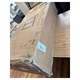 $160 OLD CAPTAIN Double Tilt-Out Trash Cabinet, Wooden Kitchen Holder