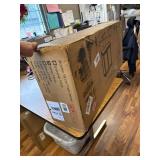 $160 OLD CAPTAIN Double Tilt-Out Trash Cabinet, Wooden Kitchen Holder