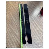 21" Mower Blade, Oval Center Hole, 2 Pack, for Murray/HyperTough