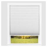 $50 Easy Lift Cut-to-Size Cordless Fabric Pleated Shades 48W x 64L