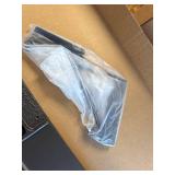 $186 Whitehall 15991 Aluminum Post & Brackets with Cap, Black