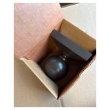 $186 Whitehall 15991 Aluminum Post & Brackets with Cap, Black