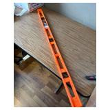 Johnson Structo-Cast 48 in. Plastic I-Beam Level 3 vial