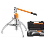 $54 VEVOR Hydraulic Gear Puller, 15 Ton, 2- or 3-Jaw, 12" Jaw, Case