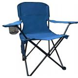 Folding Camping Chair, 225lb Capacity, Cup Holder & Bag, 5.5lb