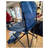 Folding Camping Chair, 225lb Capacity, Cup Holder & Bag, 5.5lb