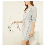 30 in. Pismo Curved Shower Grab Bar with Toilet Paper Holder, Satin