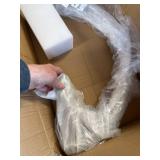 30 in. Pismo Curved Shower Grab Bar with Toilet Paper Holder, Satin