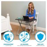 Lifetime 30" Light Commercial Personal Table, Black