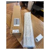 $65 Lumino 2-Inch Cordless Faux Wood Blind, White, 31.5 x 64"