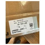 $65 Lumino 2-Inch Cordless Faux Wood Blind, White, 31.5 x 64"