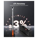 $101 VEVOR 3/4-Inch Drive Torque Wrench 100-600 ft-lb,1" Adapter,48"