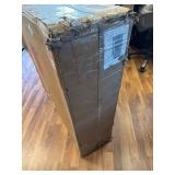 39.3 in. Square Arm 1-Piece Linen Modular Corner Sectional Sofa Couch in Wh