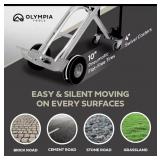 $210!! 3-in-1 Aluminum Convertible Hand Truck - 4-Wheel Cart Up to 100