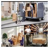$210!! 3-in-1 Aluminum Convertible Hand Truck - 4-Wheel Cart Up to 100