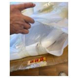 $80 Clear Round Acrylic Coffee Table with Storage, 2-Tier Lucite