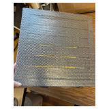 $48 PHI VILLA Indoor/Outdoor Small Metal Square Side Table, Black