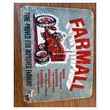 Farmall - Model a Tin Sign - 16x12