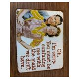 Maid Tin Sign - 16x12