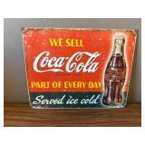 Desperate Enterprises Coca-Cola Tin Sign - 16x12.5 in