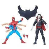 Marvel Legends Spider-Man vs Morbius Action Figures, 2-Pack