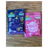 Lot of 4 crayola kinetic sand