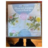 Art 101 Crafts Floral Resin Coasters Kit