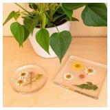Art 101 Crafts Floral Resin Coasters Kit