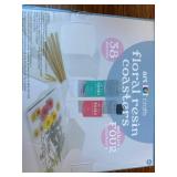 Art 101 Crafts Floral Resin Coasters Kit