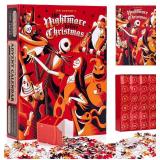 Puzzle Advent Calendar: 1000pcs, Halloween & Xmas Countdown