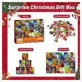 Christmas Advent Calendar 1000pcs Jigsaw Puzzle for Adults