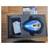 $83 Electric Head Shaver: 7D, IPX6, LED Display for Bald Men (Blue)