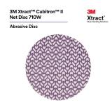 3M Xtract Cubitron II Net Disc 710W, 120+, 5 in X NH, Die 500X