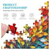 ALL4JIG Colorful Tree Puzzle, 1000 Pieces, Christmas Gift