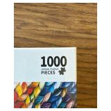 ALL4JIG Colorful Tree Puzzle, 1000 Pieces, Christmas Gift