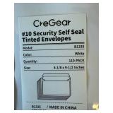 CREGEAR 5x7 A7 Printable Self-Seal Envelopes, White, 50 Pack