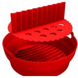 Air Fryer Silicone Liners 8.5-Inch for 5 8 Qt, Reusable