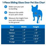 $171 PetSafe Sliding Glass Pet Door - DIY Install - Aluminum Frame