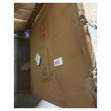 39.3 in Armless Down-Filled Modular Sectional Sofa Cloud White Mid