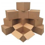 Amazon Basics Moving Boxes, 12 Pack, Large Brown 20x20x15