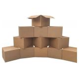 Amazon Basics Moving Boxes, 12 Pack, Large Brown 20x20x15
