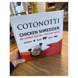 Chicken shredder tool, ergonomic, BPA-free, easy to use