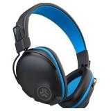JLab JBuddies Pro Wireless Headphones, Blue/Black.
