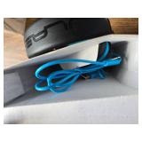 JLab JBuddies Pro Wireless Headphones, Blue/Black.