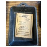 Old Mountain Cast Iron 7.75x4.5 Rect Dish (2 pk)